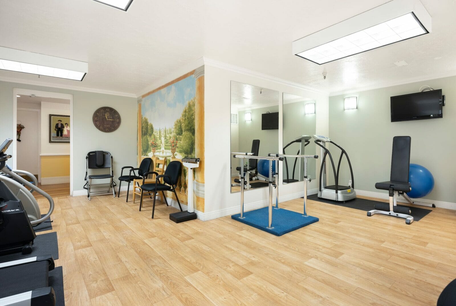 Gym and Physical Therapy Room at Park Lane Senior Living Independent Living in Salt Lake City Utah