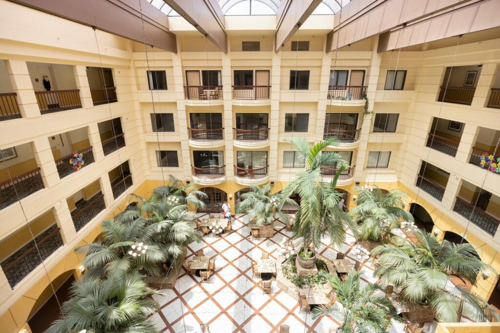 Atrium & Skylight at Park Lane Senior Living Independent Living in Salt Lake City Utah