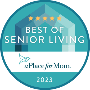 2023 Best of Senior Living Award A Place for Mom