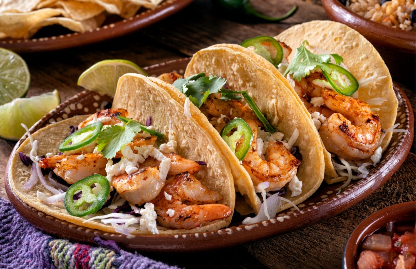 shrimp taco