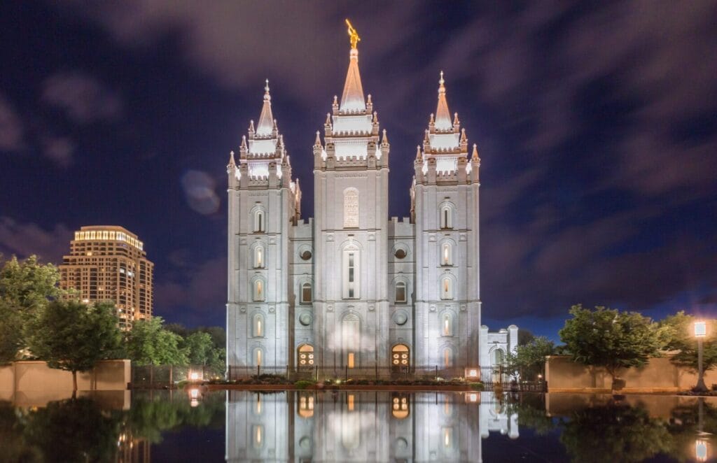 Temple Square in Salt Lake City