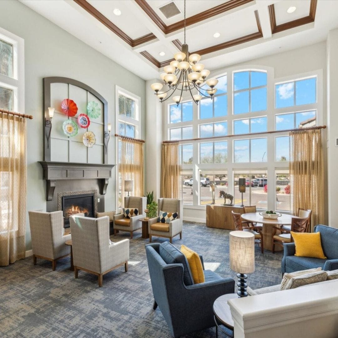 Sandia Vista senior village building from the exterior