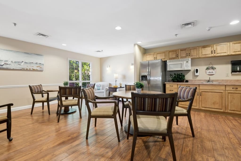 Community activities room at The Gardens of Scottsdale