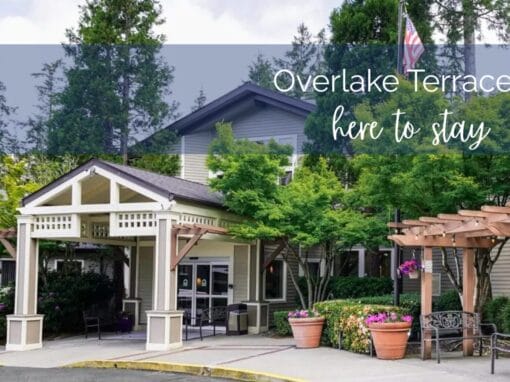 OVERLAKE TERRACE: HERE TO STAY