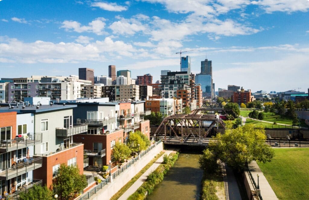 Photo of the Denver skyline