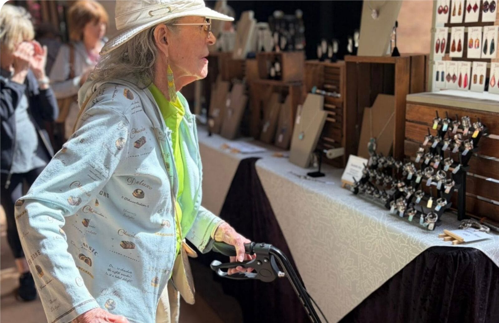 The Forum at Tucson Senior Living residents shopping